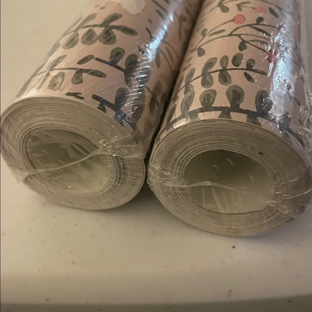 2 RoomMates Clara Jean Folklore Forest Neutral Vinyl Peel Stick Matte Wallpaper